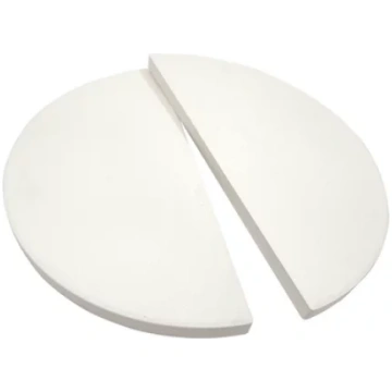 TunaBone Half moon pizza stone 180mm for Kamado 22