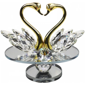 kristāla gulbji 11cm (38601)