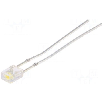 LED | white warm | rectangular | 2x3x4mm | 330÷500