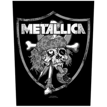 Lielā Uzšuve METALLICA: RAIDERS SKULL Choppers