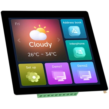 Kapacitatīvā pieskāriena LCD izstrādes plate ESP32