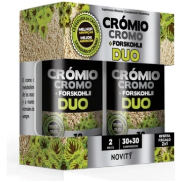 Chrome e Forskohlii Duo Dietmed - 60 compresse