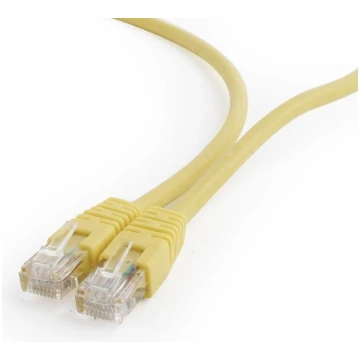 Tīkla kabelis Gembird PP6U-1M RJ-45 Cat6 1m Dzelte