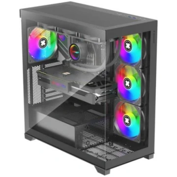 XILENCE Case|ATX/micro ATX/Mini-ITX|Black|Midi Tow