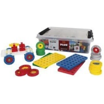 Puzles konstruktors Plus Plus Big Basic Wheel Mix,