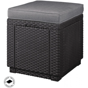 Keter Dārza krēsls/uzglabāšanas kaste Cube ar spil