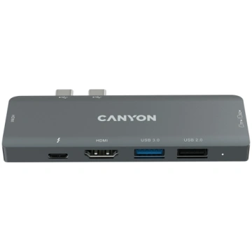 CANYON DS-5, Multiport Docking Station with 7 port