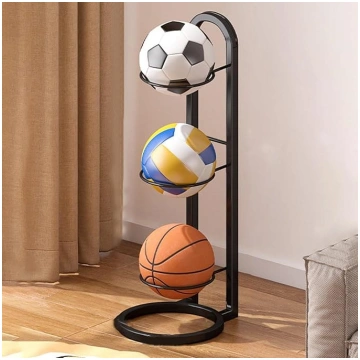 Vertikāls bumbu uzglabāšanas plaukts, basketbola t