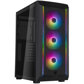 SilverStone SST-FA511Z-BG, tower case (black, temp