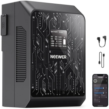 NEEWER Smart Mini V Mount Battery NEEWER App Contr