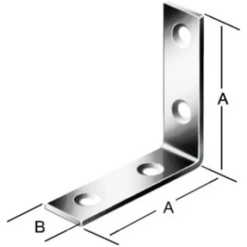 Leņķis krēsla 50x15mm Zn