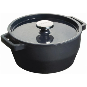 Čuguna katls 6,8L Pyrex apaļš Ø28cm pelēks | 33SC4