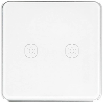 2-channel touch wall switch Tuya LS2 ZigBee OEM AN