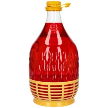 5L PET pudele vīnam un alkoholam līdz 95% ar korķi