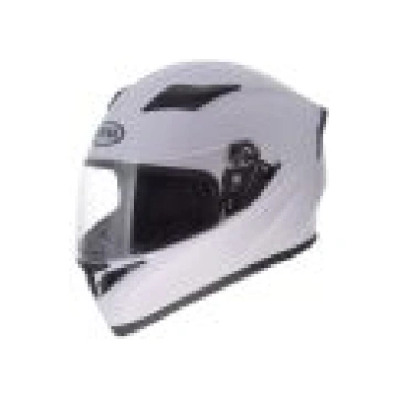 Moto ķivere ar saulesbrillēm Awina Full Face, balt