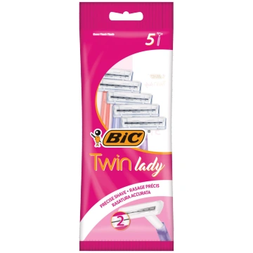 BIC 2 Twin Lady skuveklis, 5 gab