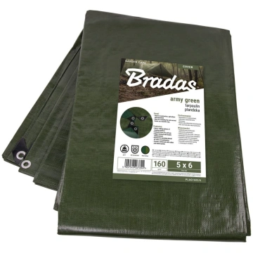 Tents,pārklājs stiklašķiedras ARMY GREEN 2x3m,160g
