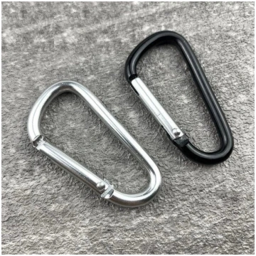 Aluminum carabiner Type-D - 45mm - Carabiner - Sur