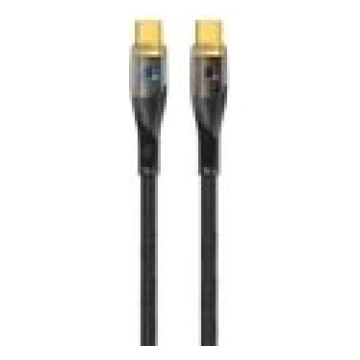 Tellur Data Cable Type-C to Type-C PD60W 100cm Bla