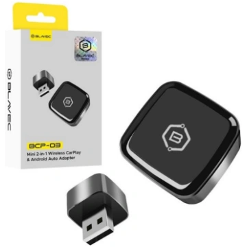 Blavec BCP-03 bezvadu CarPlay/Android Auto adapter