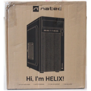Lietots - PĀRDOD. NATEC PC CASE SHELIX MATX MELNS 