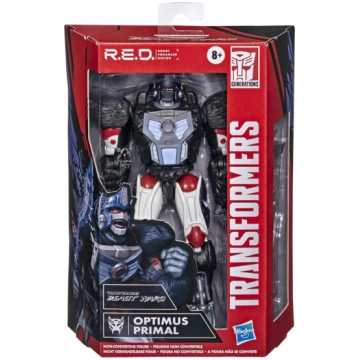 Transformers BEAST WARS R.E.D. Optimus Primal figū
