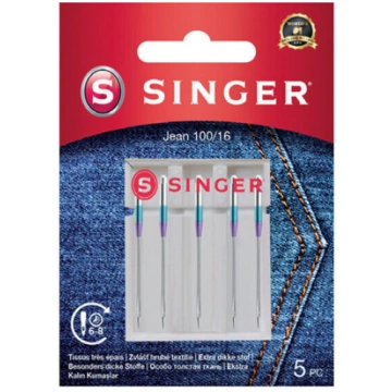 Singer | Denim Needle 100/16 5PK | 250053602 | 739