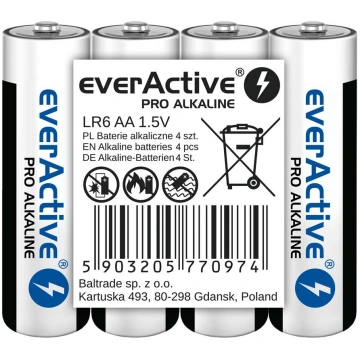 Alkaline batteries everActive Pro Alkaline LR6 AA 