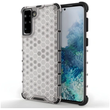 Honeycomb bruņota vāciņš ar silikona rāmi Samsung 