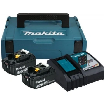 MAKITA 18V barošanas avota komplekts (BL1830Bx2+DC