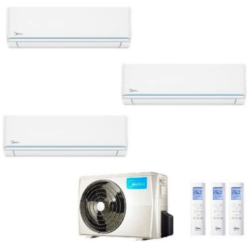 Midea Trial M3OG-21H con unità interne Evolution -