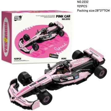 Jauns F1 Automašīnas Modelis Celtniecības Bloku Ko