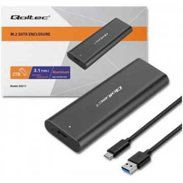 Qoltec 50311 storage drive enclosure SSD enclosure