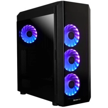 Chieftec GL-03B-UC-OP Midi Tower PC Case Black (GL