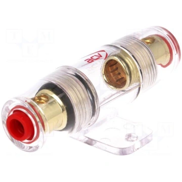 Fuse holder | gold-plated ACV 30.3801-01