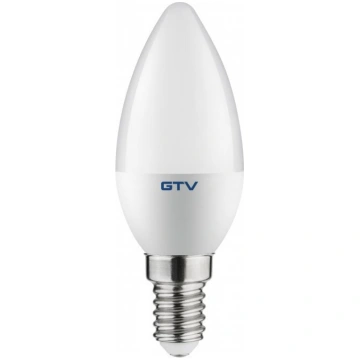 LED spuldze E14, C30, 6 W, 520 lm, 6400K, AC180-25