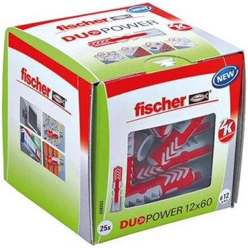 Fischer DUOPOWER 12x60 LD 25pcs 538253