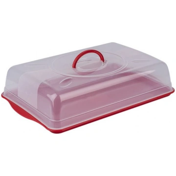 Padėklas plast. 40*29*10cm ar dangčiu 3908
