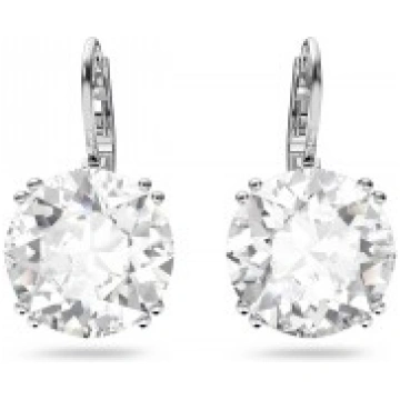 Orecchini Millenia Swarovski a buco cry rodio 5628