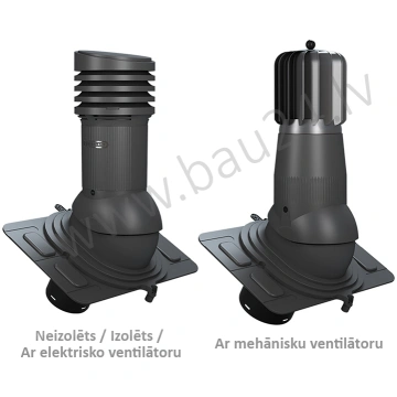 Ventilācijas izvads UNIWERSAL visa veida jumtu pro