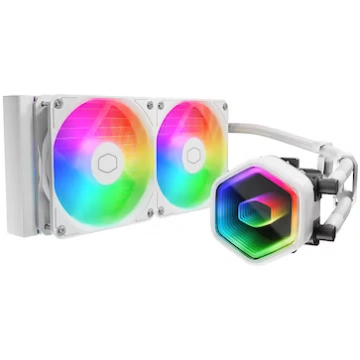 Cooler Master MasterLiquid 240 Core II ARGB, White