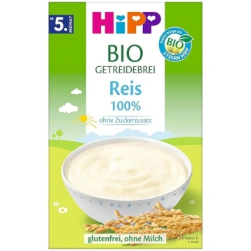 HiPP bioloģiskā graudu putra bez pievienotā cukura