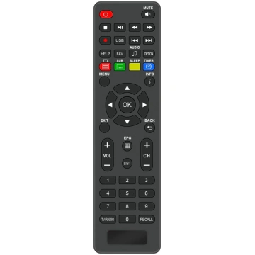 VINABTY Tālvadības pults aizstājējs Tele System TS