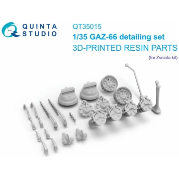 GAZ-66 - Detailing Set (for Zvezda Kits) Quinta St