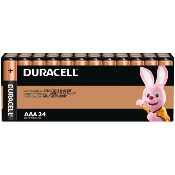Baterijas basic aaa/lr3 blister 24 gab. DURACELL D