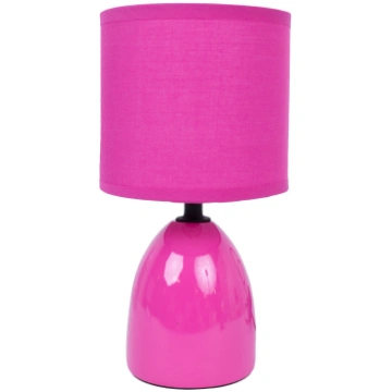 Table lamp LUNAR H23cm, pink DH08575