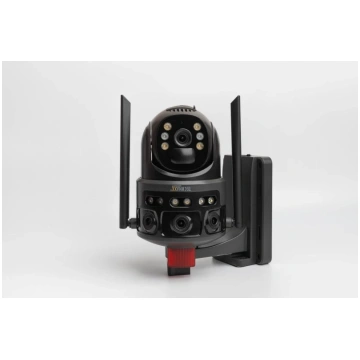 Outdoor dual camera 4G 3MP+3MP + solar panel Techn