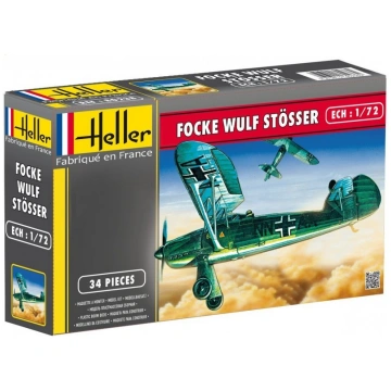 Heller Līmējamais modelis 80236 Lidmašīna - MESSER