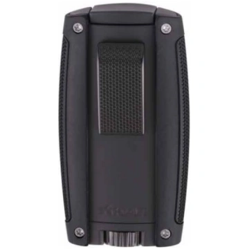 Cigarette lighter tourism double matte black, Xika