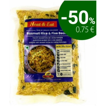 Basmati Rice Steamed with Five Beans 300g AKCIJA -
